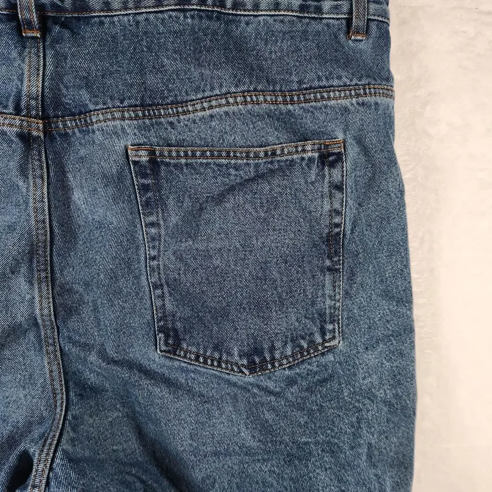 Route 66 Denim Shorts Mens 48 Blue Jean Carpenter‎ Style Relaxed Fit Baggy Y2K